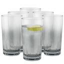 SET elegantných pohárov 6x340 ml, dymové ombre