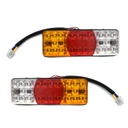 1PC 12V LED vodotesné zadné svetlo na motocykle