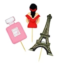 Cukrové figúrky Girl Paris Parfume Toppers