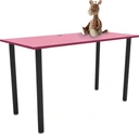 Ružový detský písací stôl ~>PRO-KIDS<~