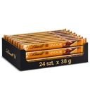 Sada Lindt LINDOR oranžová tyčinka 38g x 24 ks