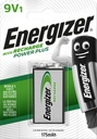 Veľkosť batérie HR22 9V ENERGIZER NiMH