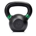 METEOR KETTLE BELL Činka, LIATINA, 8kg, matná čierna