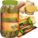 Intenzívne zázvorové cukríky Original Ginger Candy JAR 620g GINGERBON