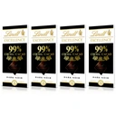 Lindt Excellence čokoládová sada 99% kakaa 50g x 4