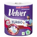 Papierová utierka Velvet Turbo - savá, trvácna, odolná proti roztrhnutiu