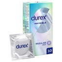 DUREX INVISIBLE Extra tenké kondómy, najtenšie, 10 ks.