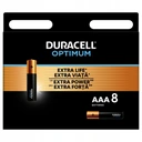 ALKALICKÉ Batérie DURACELL LR03 AAA batérie x8