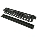 Organizérové ​​držiaky káblov RACK 19'' 1U