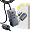 NABÍJAČKA DO AUTOBA Baseus CCBT-B0G 3xUSB-A 1xUSB-C 4x30W QC 3.0 4.0+ PD