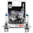 BOSCH H7 GIGALIGHT ŽIAROVKY +120% 12V 55W DUO