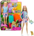 BÁBIKA BARBIE MALIBU V CAMPINGU + DOPLNKY 3+