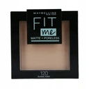 Maybelline Fit Me Matte púder 120 classic ivory