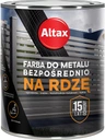 ALTAX FARBA NA KOV HRDZA POLOMATNÁ SIVÁ 0,75L