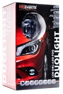 NISSAN halogénová hmlová LED + denné svietenie DRL