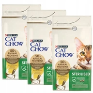 Purina CAT CHOW Kurča sterilizované 3x 1,5 kg