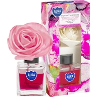 VONNÝ DIFÚZER S KVETOM domáci osviežovač 80ml FRESH FLOWERS Aura