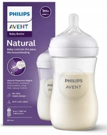 Avent STARTER KIT Natural Responsive Fľaša 125 ml + 260 ml