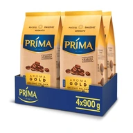 Zrnková káva Prima Aroma Gold 4x900g