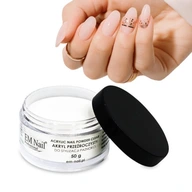 EM Nail Akryl Powder Powder Manicure 50g Clear