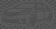 Toyota Corolla Sedan 2013 - Vložka do kufra