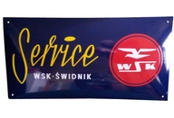 Smaltovaná doska WSK Świdnik SERVICE