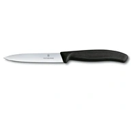 VICTORINOX Nóż do warzyw gładki czarny 10cm 6.7703