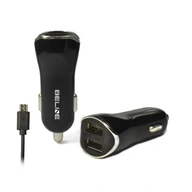 Beline Ład. sám. 2xUSB + microUSB 2.1A čierna/čierna