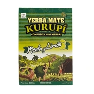 Yerba Mate Kurupi Compuesta Menta Limon 500g 0,5kg