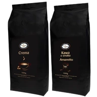 Crema Coffee Beans 1kg Ochutená 1kg Kusy Coffee