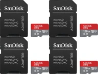 Pamäťová karta SanDisk Ultra microSDXC 128GB + SD x4