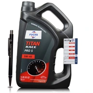 5 LITROV FUCHS TITAN RACE PRO S OIL 5W40 5L DISTRIBÚTOR