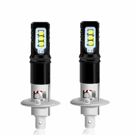 2X LED hmlové svetlo H1 80W 12-24V 6500K