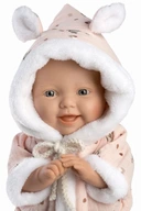 Bábika Llorens Mini Baby Girl Soft 63302 31 cm