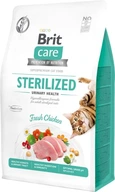 BRIT CARE Cat GF STERILIZED Zdravie moču 2 kg