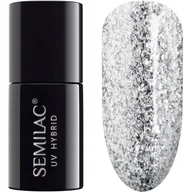 Semilac hybridný lak 292 silver shimmer 7ml