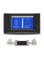 Tester batérií DC 0-200V 0-300A digitálny voltmeter