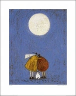 Sam Toft sleduje Mesiac – prémiový plagát