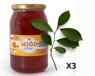 Lesný med 3x 1KG listnatý a viackvetý medovicový