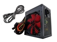 VÝKONNÝ PSU ATX 650W 80+ 14CM VENTILÁTOR 2xPCIe + KÁBEL