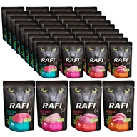 Rafi CAT MIX mokré krmivo pre mačky 40 x 100 g