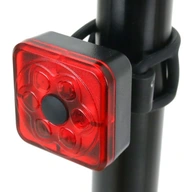 LED zadná cyklistická lampa 60 lumenov USB