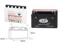 Landport batéria Ytx7A Bs 12V 6Ah 152X88X94 El