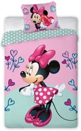 DETSKÉ POSTELIENKY 160x200 MINNIE MOUSE MICKEY