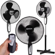 VENTILÁTOR Stojanový výkonný podlahový ventilátor Diaľkové ovládanie