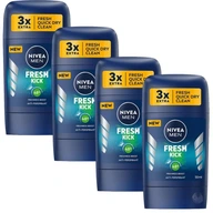 NIVEA MEN pánska antiperspirantová tyčinka x4 50 ml ZES