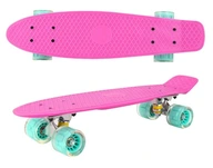 SKATEBOARD FISZK A OSVETLENIE LED KOLESÁ ABEC7