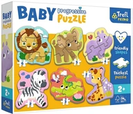 Puzzle Baby progressive Safari Trefl 2+