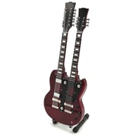 Mini gitara Led Zeppelin - Jimmy Page - Double Nec