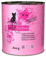 Catz Finefood Classic N.19 Hnis z jahňacieho a konského mäsa